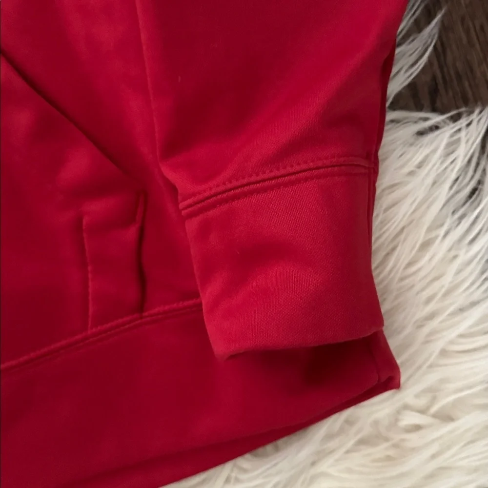 Jordan Red Fleece Hoodie